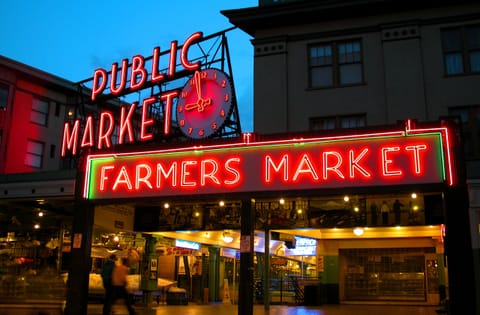 Pike Place Market is only 3 blocks away