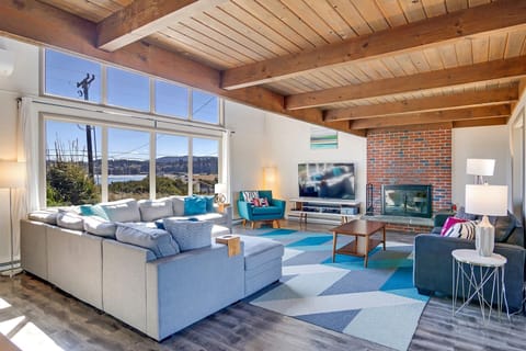 Open floor plan with room for the entire family.