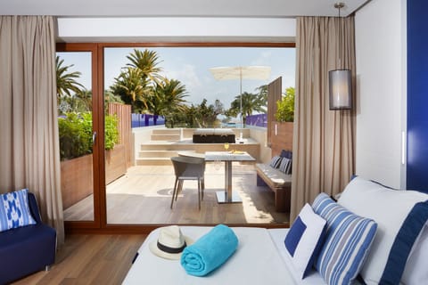 Premium Double Room, Private Pool, Sea View (Oasis, VIP Lounge Included) | Terrace/patio