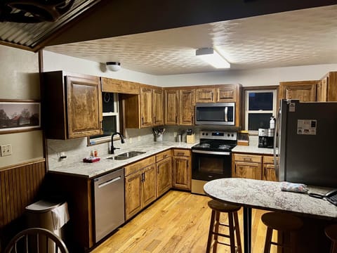 2024 remodeled with granite countertops, new appliances.