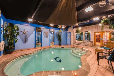 Dove Swimming Pool Suite with Private Heated Indoor Swimming, Jetted Tub & Fireplace | Pool | Indoor pool