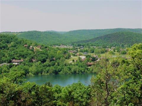 View from screened in porch