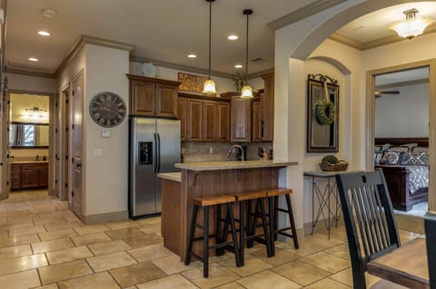 Extra seating at the bar