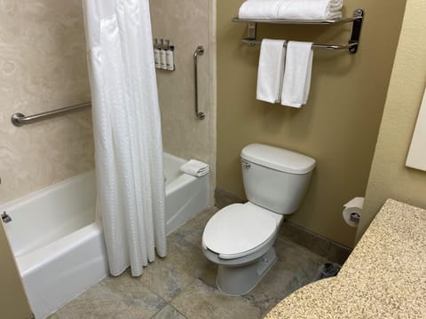 Standard Room | Bathroom | Combined shower/tub, rainfall showerhead, free toiletries, hair dryer