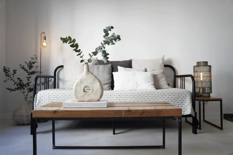 Comfort Studio (A202) | Premium bedding, down comforters, blackout drapes, free WiFi