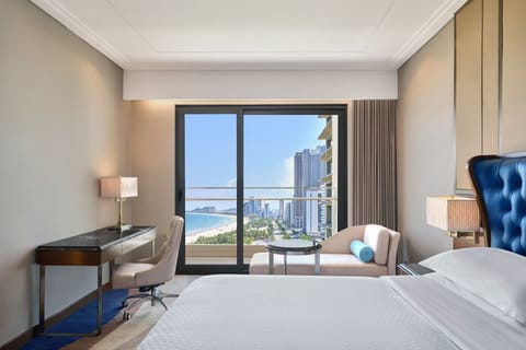 Deluxe Room, 2 Twin Beds, Partial Ocean View | View from room