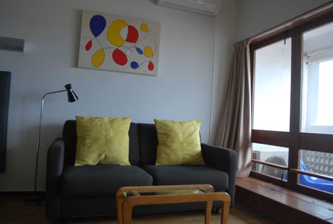 Deluxe Double Room, Balcony, Sea View (Panoramique) | Living area | Flat-screen TV