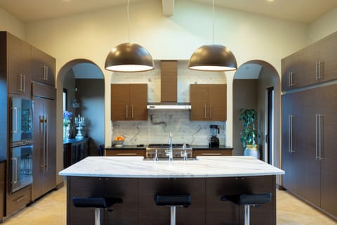 Soapstone Counters.
12 Foot Ceilings.
Indoor/Outdoor Kitchen/Family/Dining Space