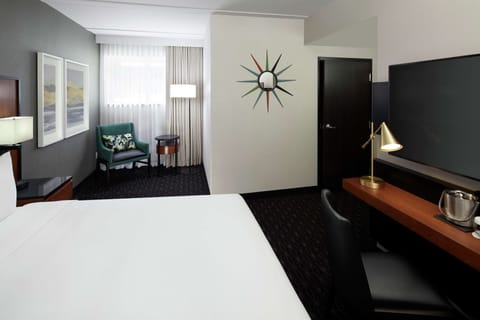 Room, 1 King Bed, Accessible (Roll-In Shower) | View from room