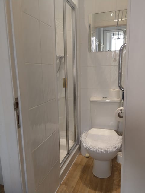 Basic Double Room Single Use, 1 Double Bed | Bathroom | Shower, free toiletries, hair dryer, towels