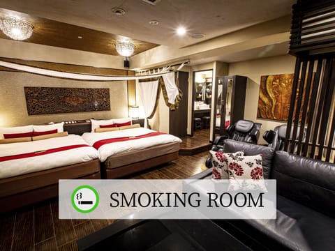 Twin Room, Smoking (with Private External Bathroom) | Minibar, desk, soundproofing, free WiFi