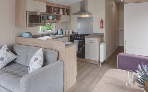 Classic Mobile Home, 2 Bedrooms | Living area | Smart TV