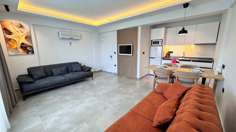 Apartment, 2 Bedrooms | Living area | LED TV