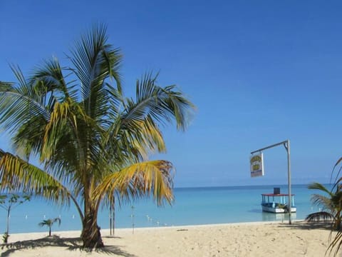 Private beach, white sand, snorkeling, water skiing