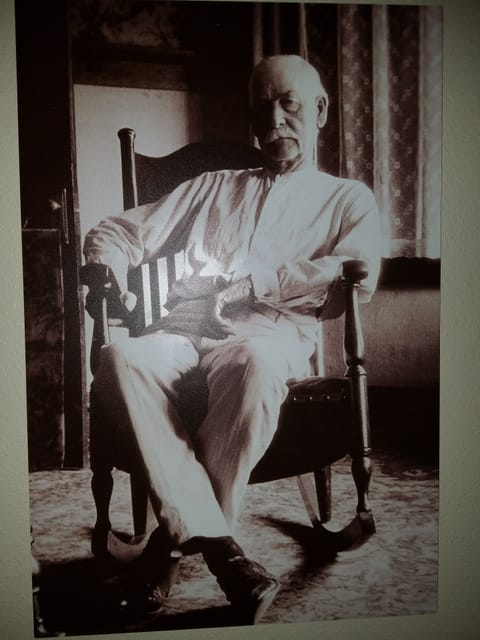 Clean up after yourself cause Wyatt is looking over you. Taken just b4 he passed