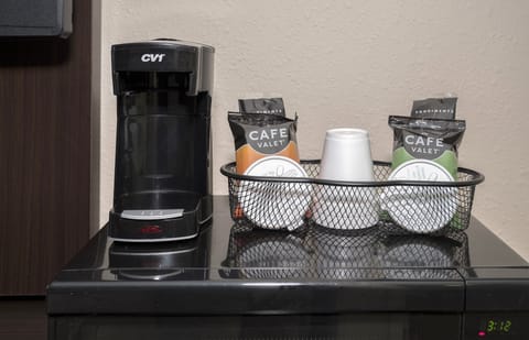 Desk, laptop workspace, blackout drapes, free cribs/infant beds