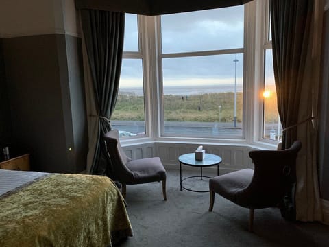 Hypo-allergenic bedding, desk, iron/ironing board