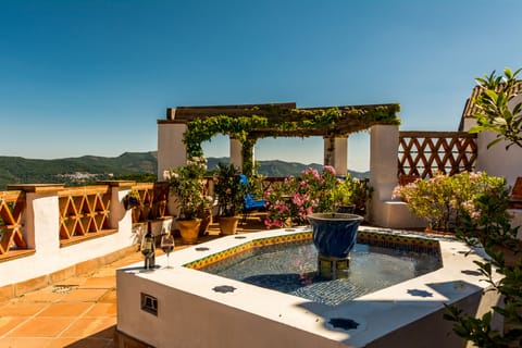 Rooftop pool