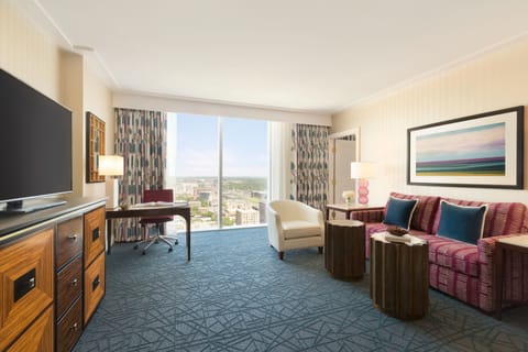 Fairmont Gold One Bedroom Suite, 1 King Bed | Egyptian cotton sheets, premium bedding, down comforters, pillowtop beds