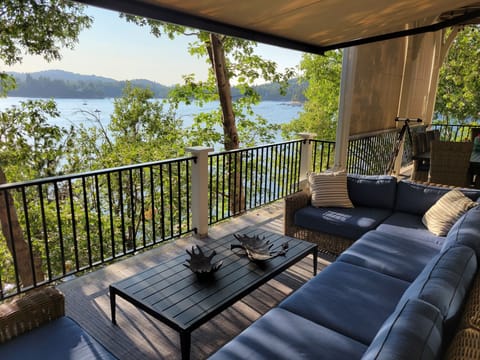 View of house from the dock