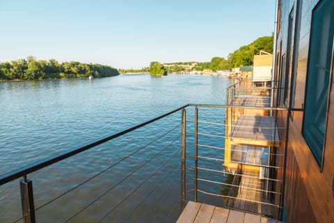 Standard Apartment, Multiple Beds, Balcony, River View | View from room