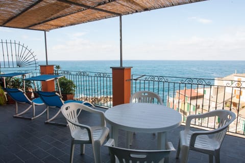 Superior Double Room, 1 Queen Bed, Terrace, Sea View | Terrace/patio
