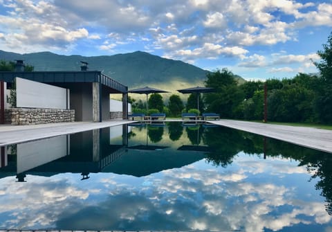 Seasonal outdoor pool