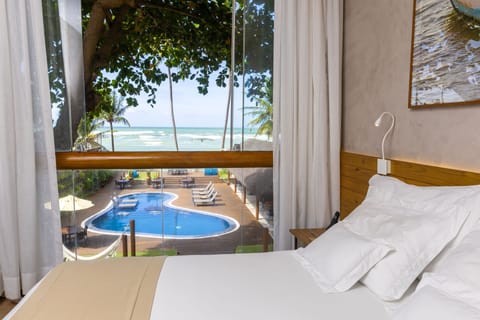 Suite, Sea View | Egyptian cotton sheets, premium bedding, pillowtop beds, minibar