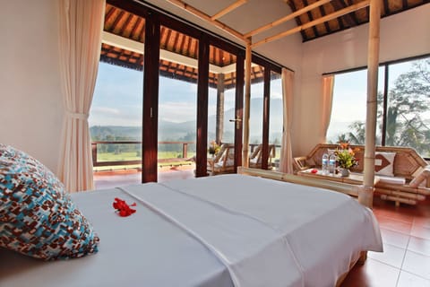 Deluxe Room, 1 King Bed, Mountain View, Garden Area | View from room