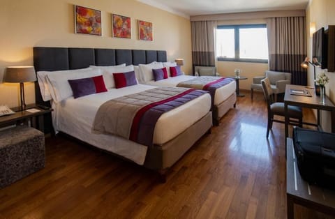Superior Double Room, 2 Queen Beds | Premium bedding, down comforters, pillowtop beds, minibar