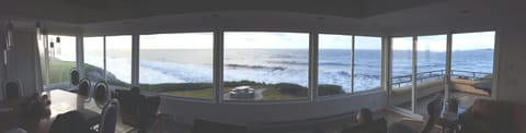 Panoramic view from the upstairs front room