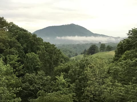 Bluff Mountain after the rain.