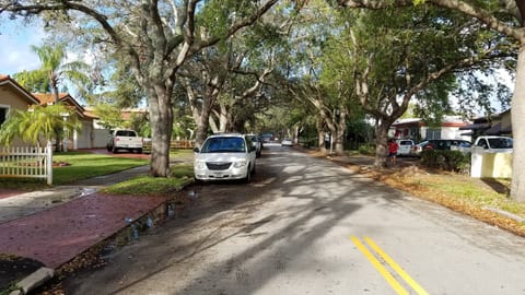 I love the trees in the neighborhood.