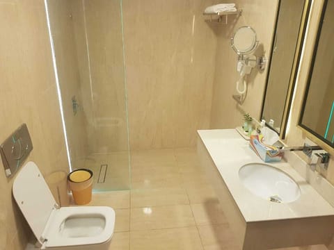 Executive Room | Bathroom | Shower, free toiletries, towels