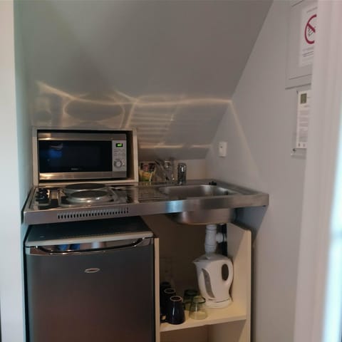 Junior Studio Suite (N208) | Private kitchenette | Fridge, microwave, coffee/tea maker, electric kettle