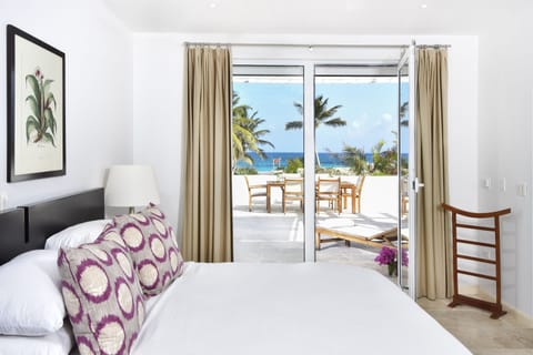 Villa, 3 Bedrooms, Beach View | Egyptian cotton sheets, premium bedding, pillowtop beds, in-room safe