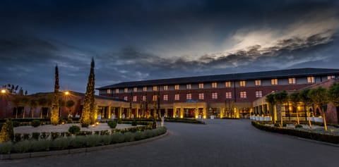 Front of property - evening/night