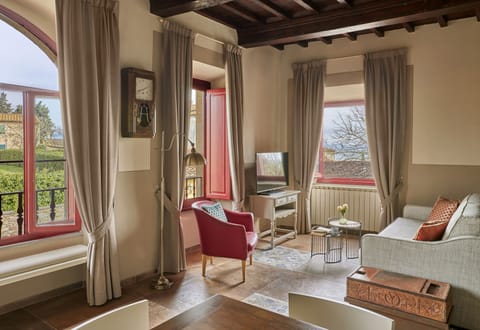 Suite, 1 Bedroom (Borgo Caterina Suite) | Living area | Flat-screen TV