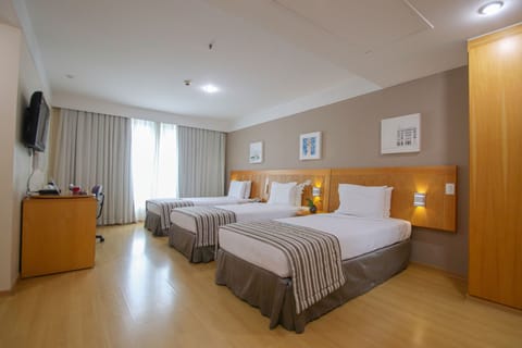 Superior Room, 3 Twin Beds | View from room