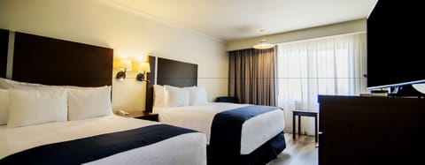 Superior Room, 2 Double Beds, Non Smoking | In-room safe, desk, iron/ironing board, free rollaway beds