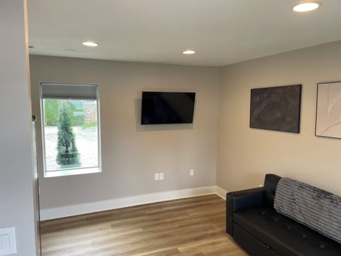 Living area/full-size sleeper sofa