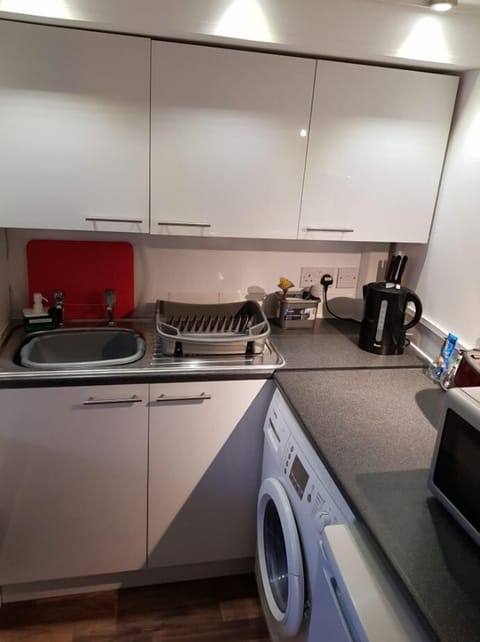 Studio Suite (Flat A) | Private kitchen | Fridge, microwave, stovetop, electric kettle