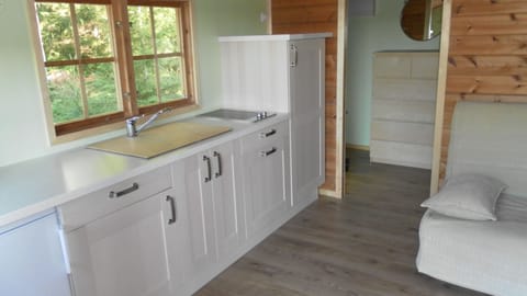 Cottage, Shared Bathroom (2) | Private kitchenette | Fridge, microwave