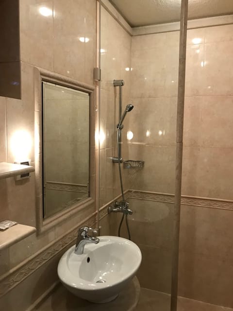 Standard Double Room | Bathroom | Shower, free toiletries, hair dryer, towels