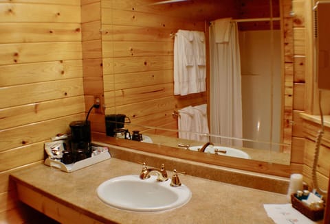 Basic Room, 2 Queen Beds, Non Smoking (101) | Bathroom sink