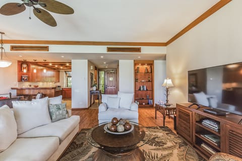 Main Room with smart TV and music