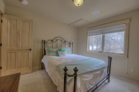 Upstairs bedroom #2, also w/ double closets and views of the national forest!