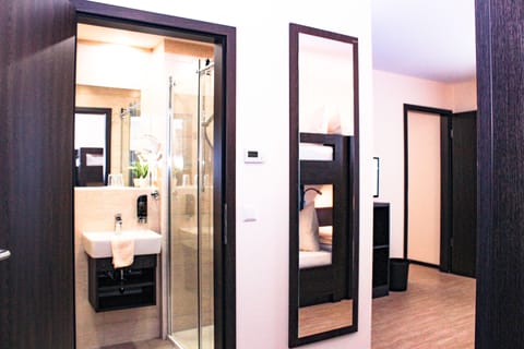 Premium Room, 2 Bedrooms, 2 Bathrooms | Premium bedding, in-room safe, desk, blackout drapes