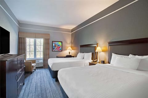 Room, 2 Queen Beds, Non Smoking | Premium bedding, down comforters, pillowtop beds, desk