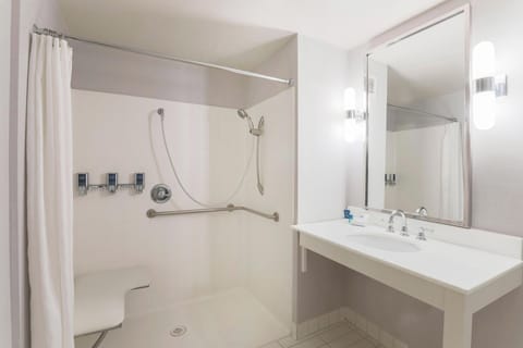 Traditional Room, 1 King Bed | Bathroom | Free toiletries, hair dryer, towels